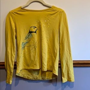 Mustard Yellow/Orange Long Sleeved Top
